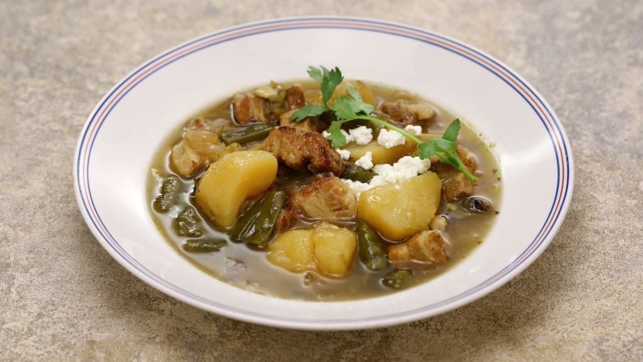 New Mexico green chile stew