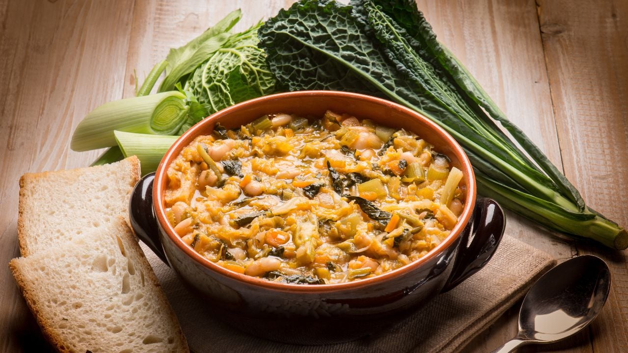 Ribollita traditional Tuscany soup
