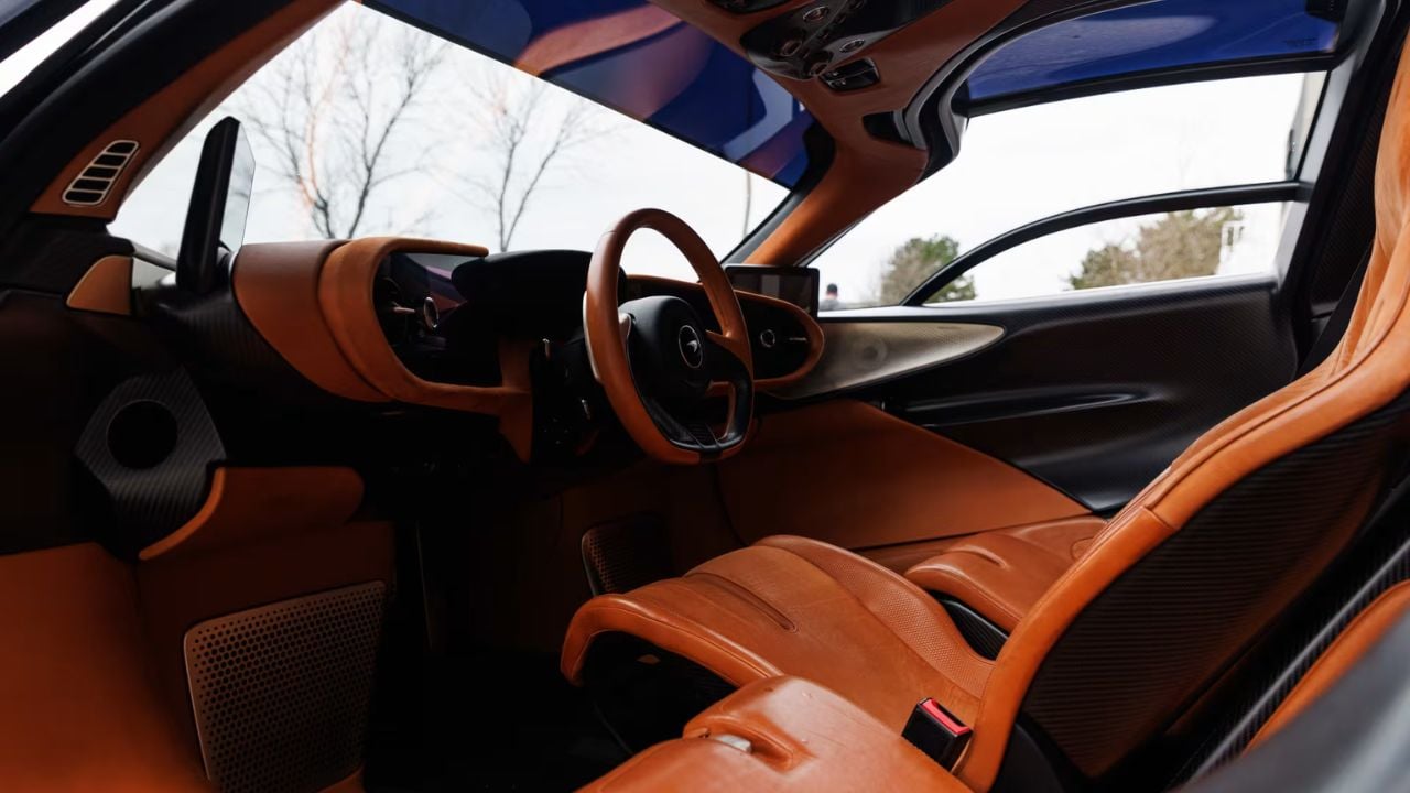 2020 McLaren Speedtail interior