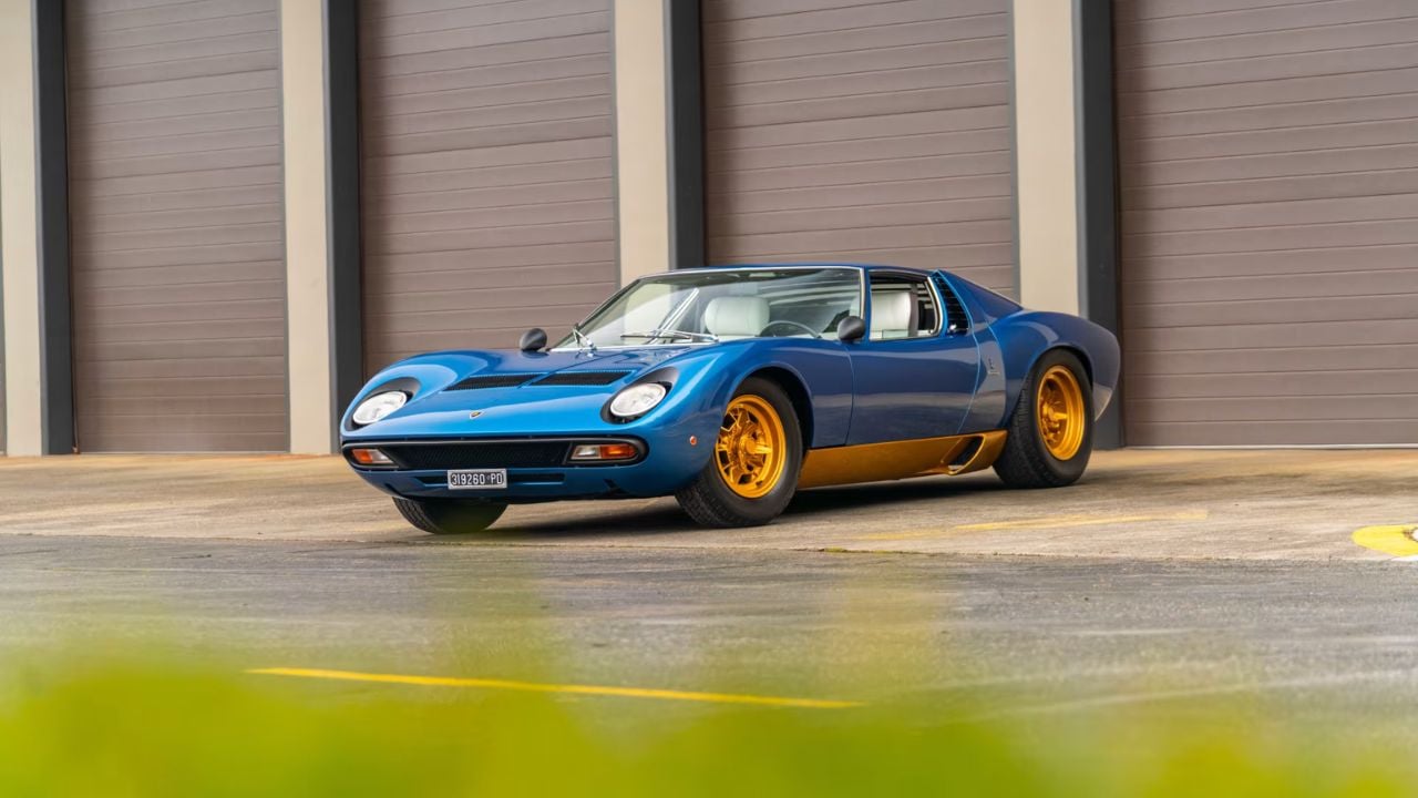 1972 Lamborghini Miura P400 SV