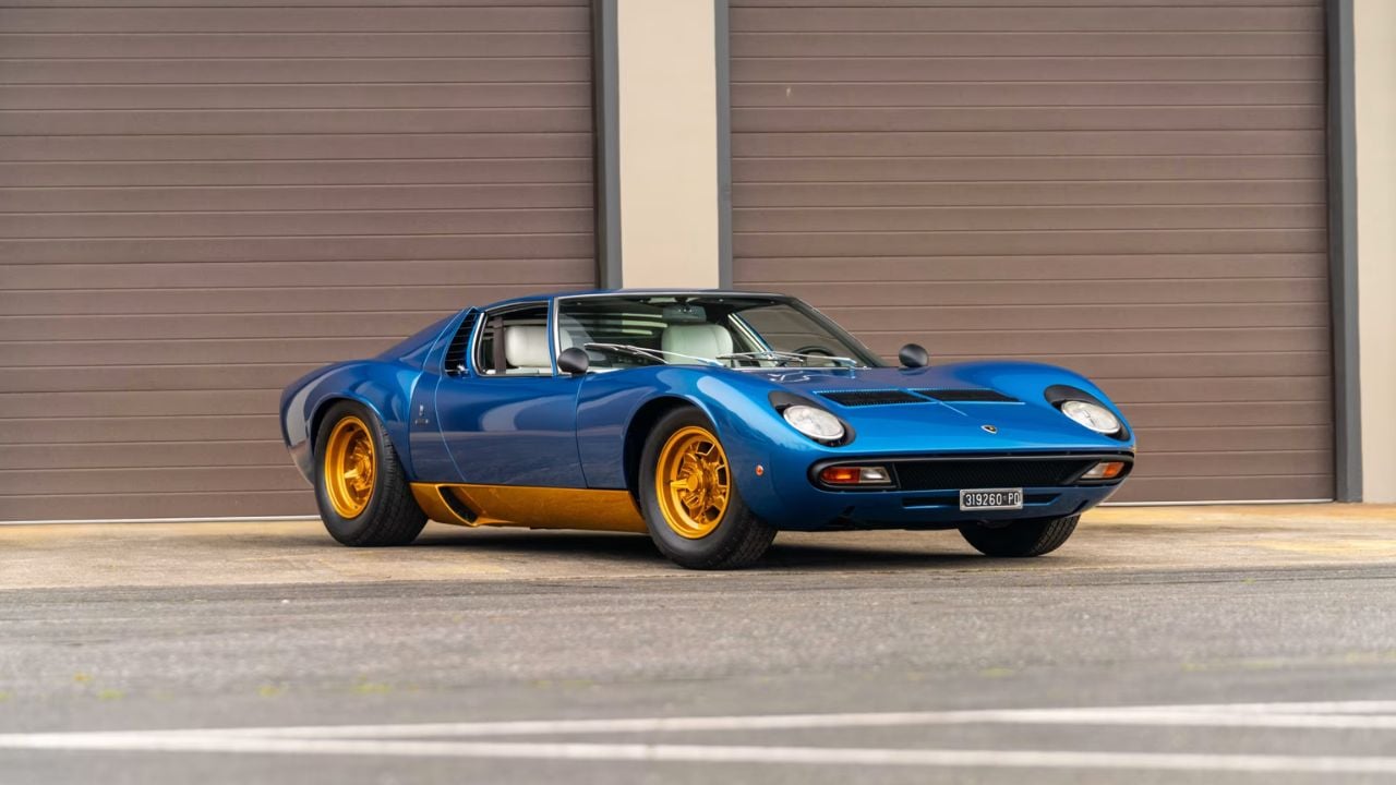 1972 Lamborghini Miura P400 SV