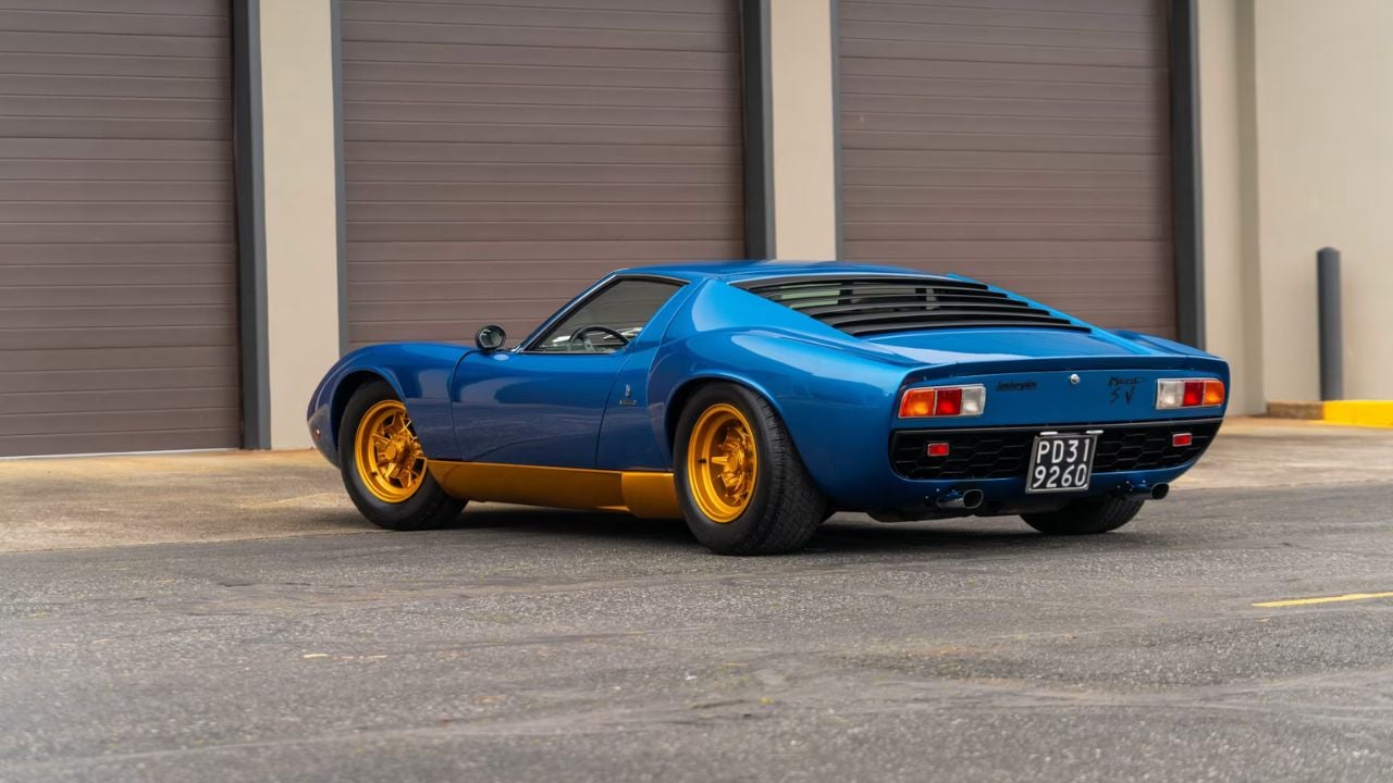 1972 Lamborghini Miura P400 SV