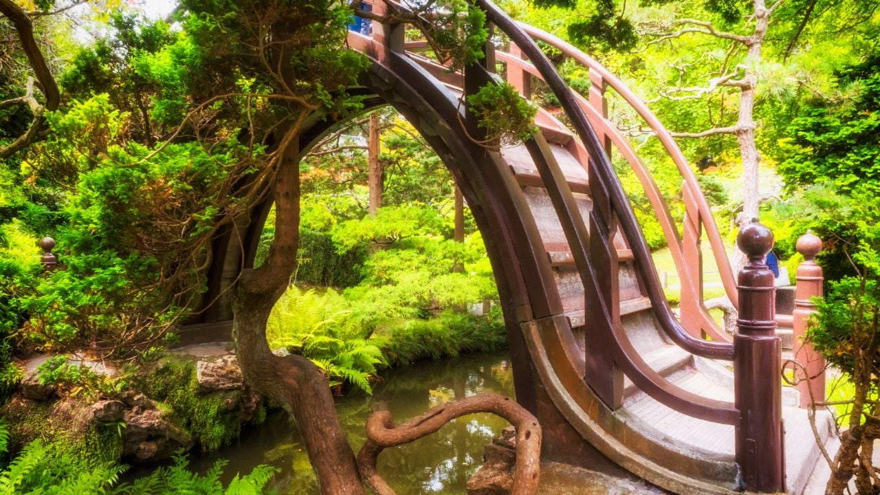 Japanese Tea Garden in Golden Gate Park, San Francisco.