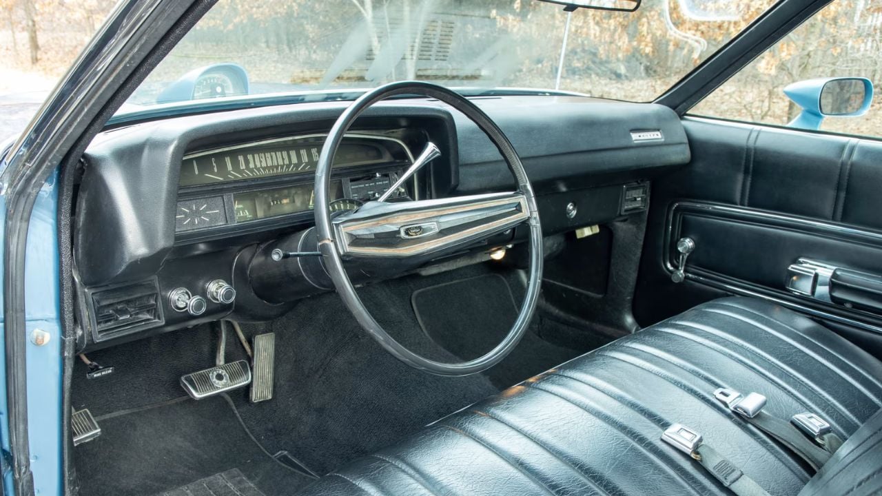 1971 Ford Ranchero 500 interior