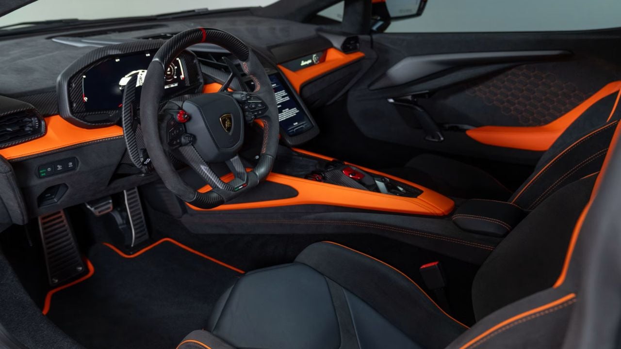 2024 Lamborghini Revuelto interior