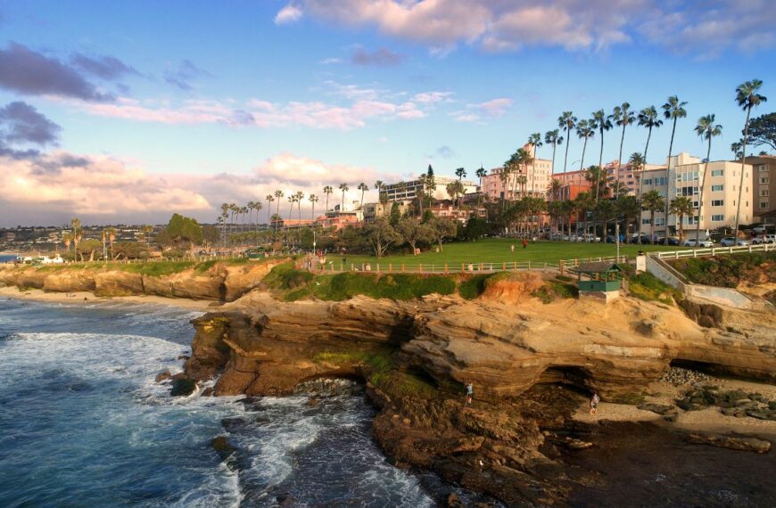 A beautiful shot of La Jolla, California