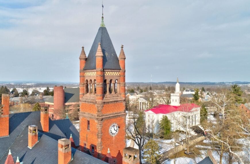 Gettysburg Pennsylvania in Adams County