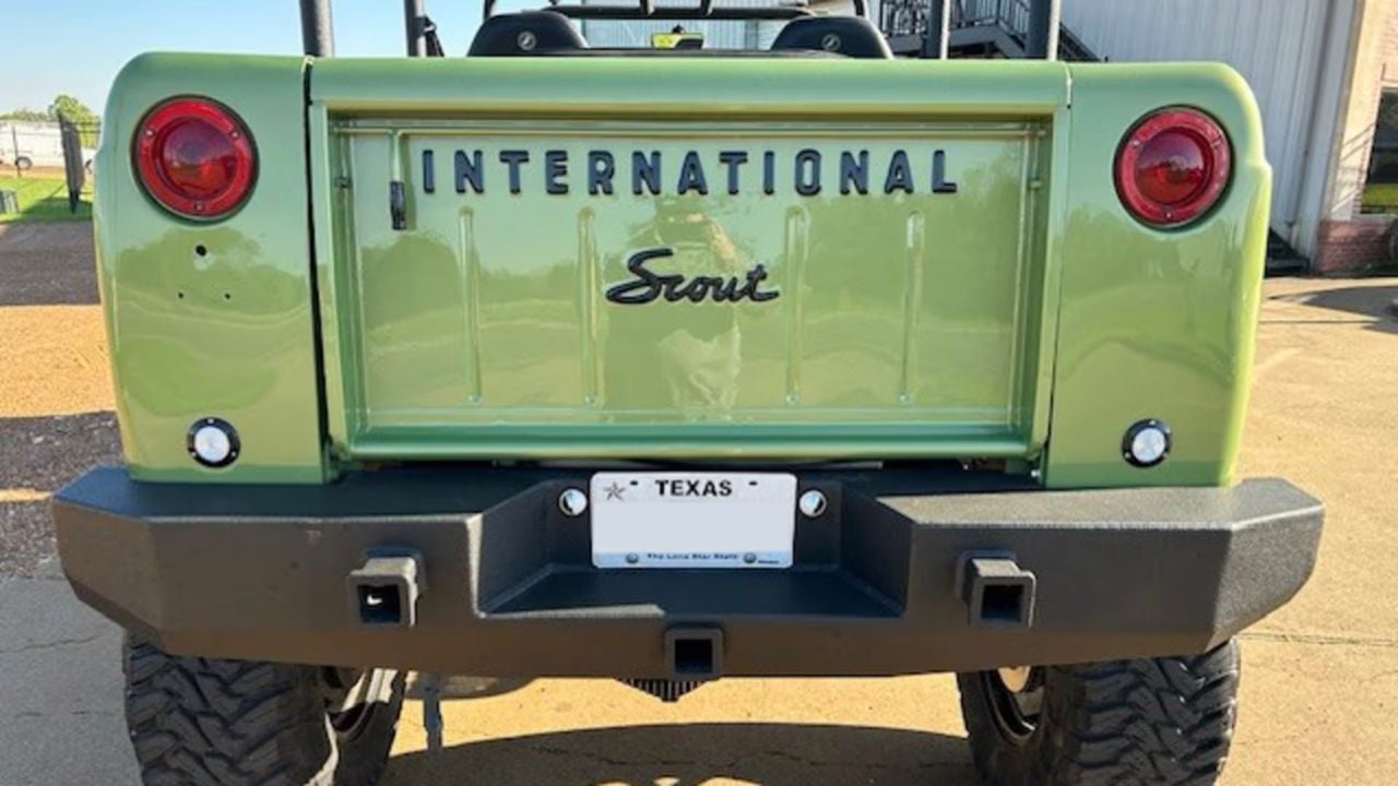 1962 International Scout Custom off-road build