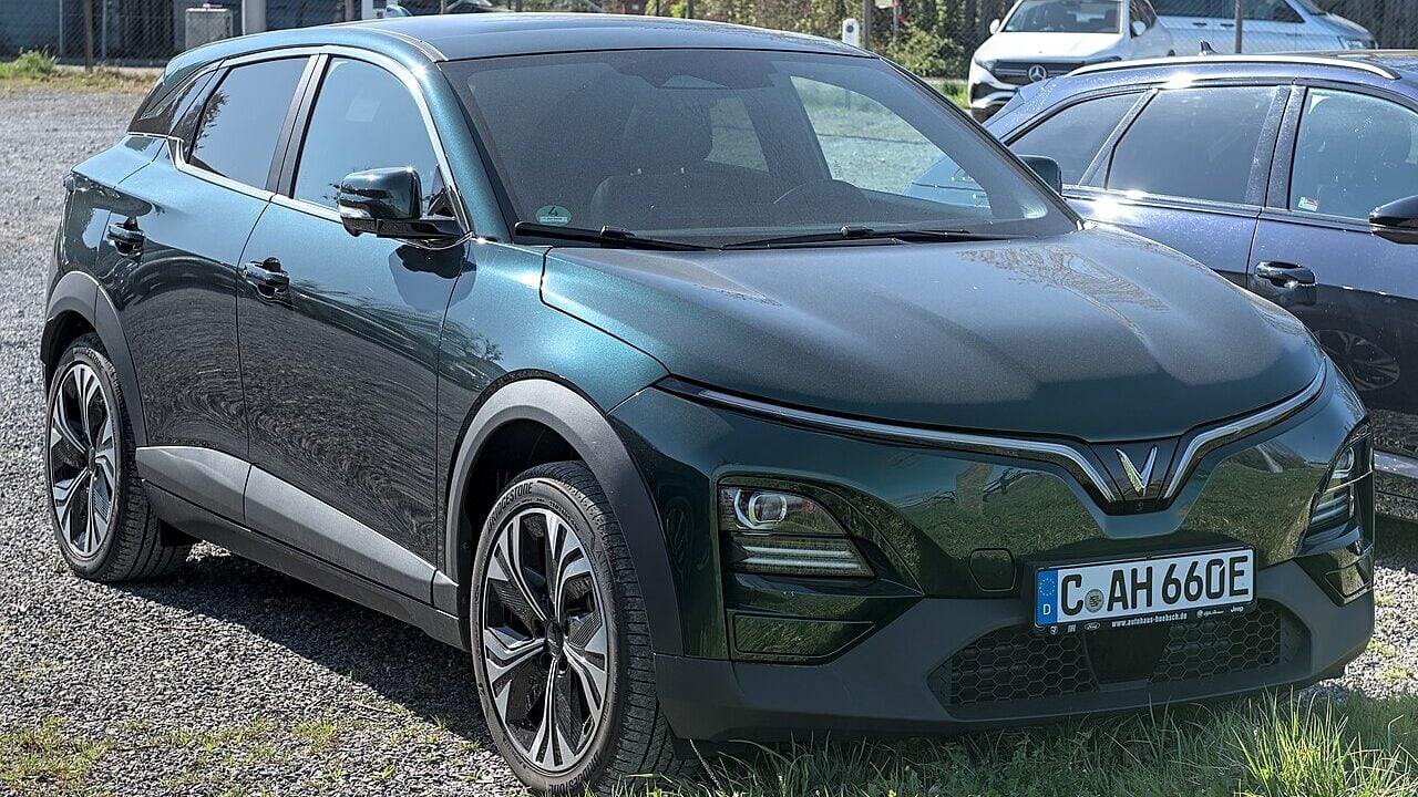 VinFast VF 6 in Stuttgart-Vaihingen.