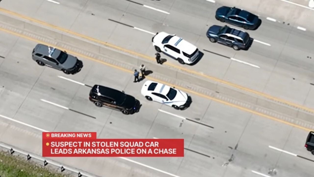 Squad Car Stolen, Interstate Shut Down: Inside a Chase That Turned Chaotic Fast.
