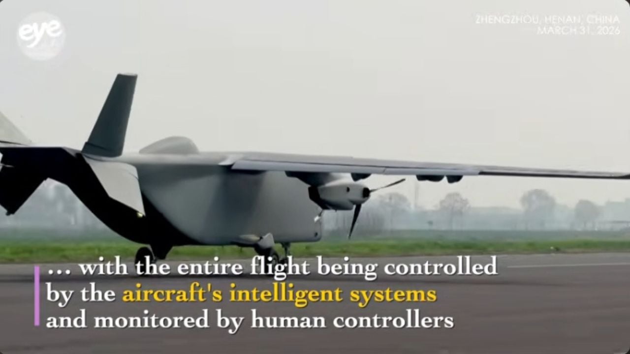 China Tests Record-Breaking Cargo Drone Built for Tough Terrain.
