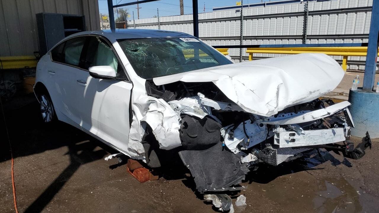 Damaged 2026 Cadillac CT5.