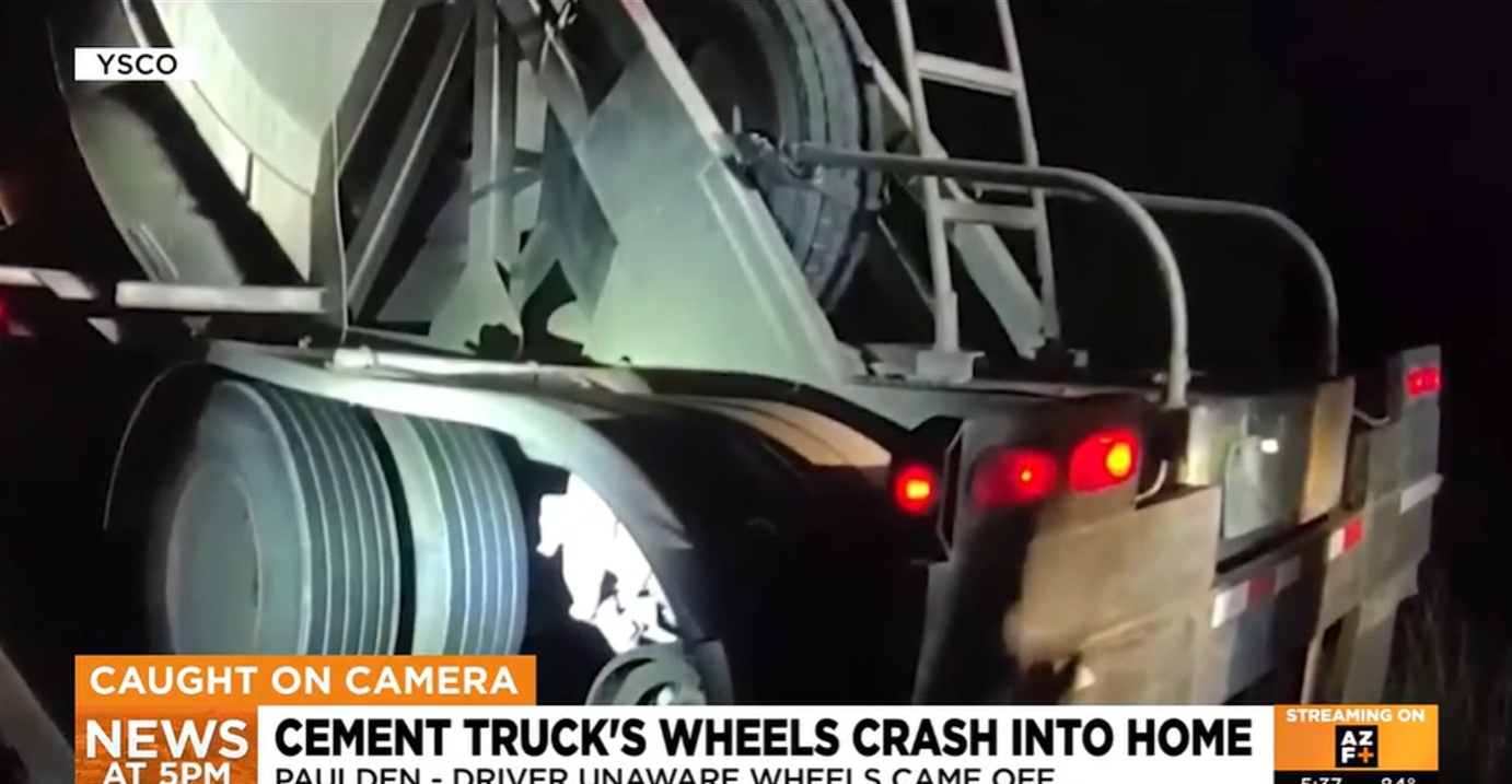 cement truck wheels