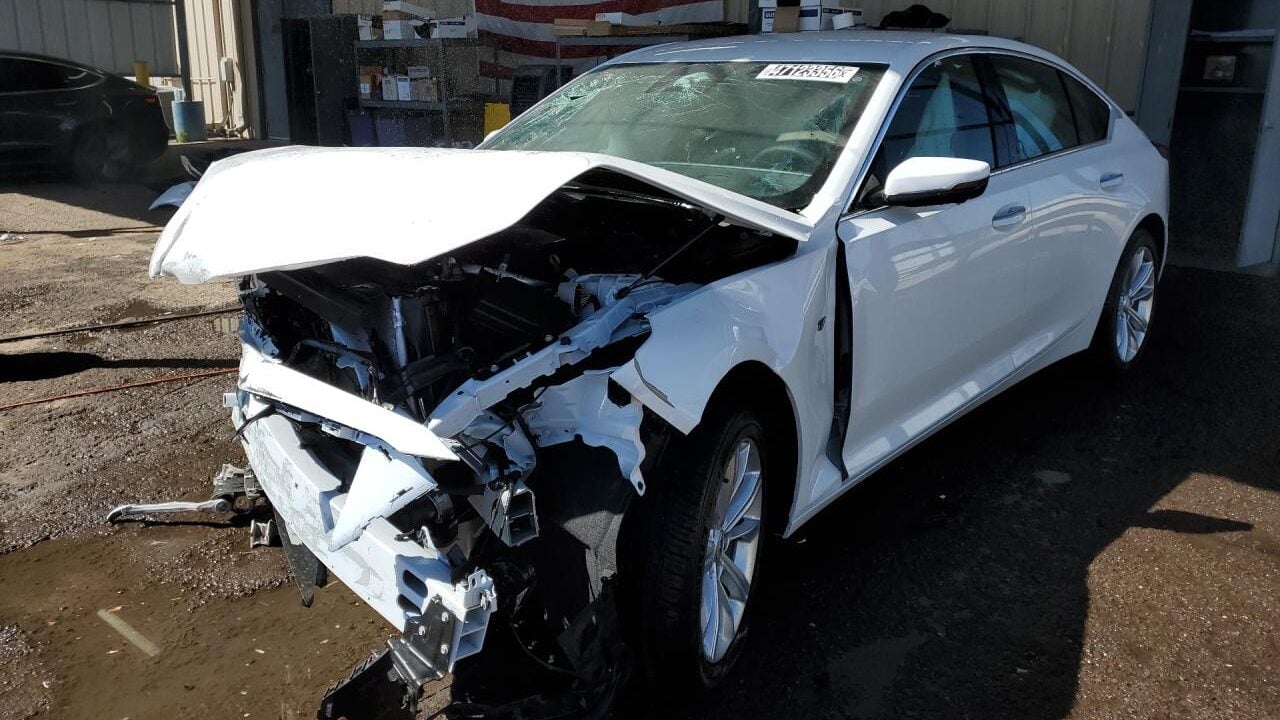 Damaged 2026 Cadillac CT5.
