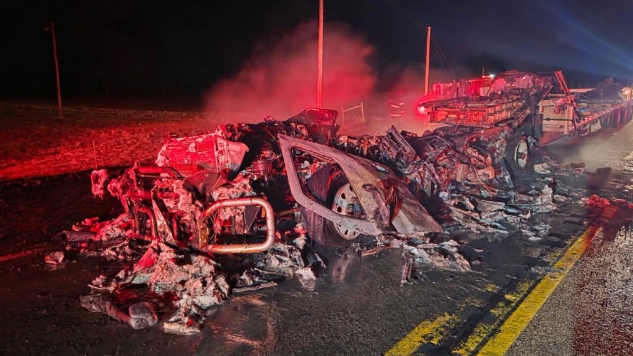 fergus county sheriff semi-truck crash miracle