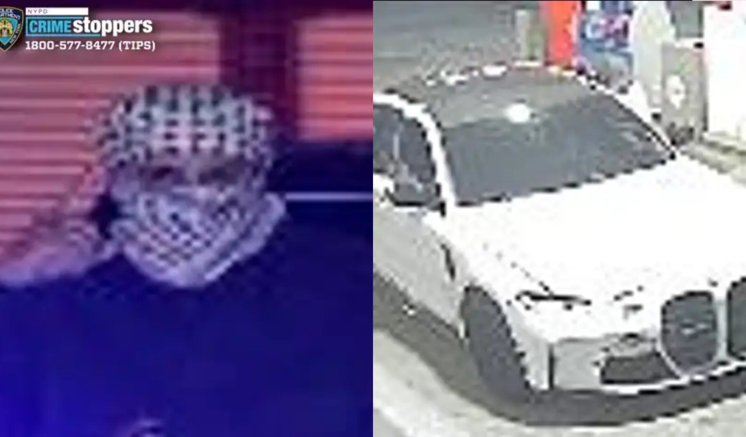 fire in queens suspect and car images released