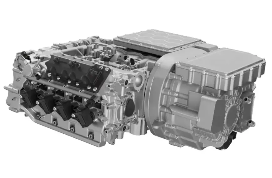 Horse hybrid engine.