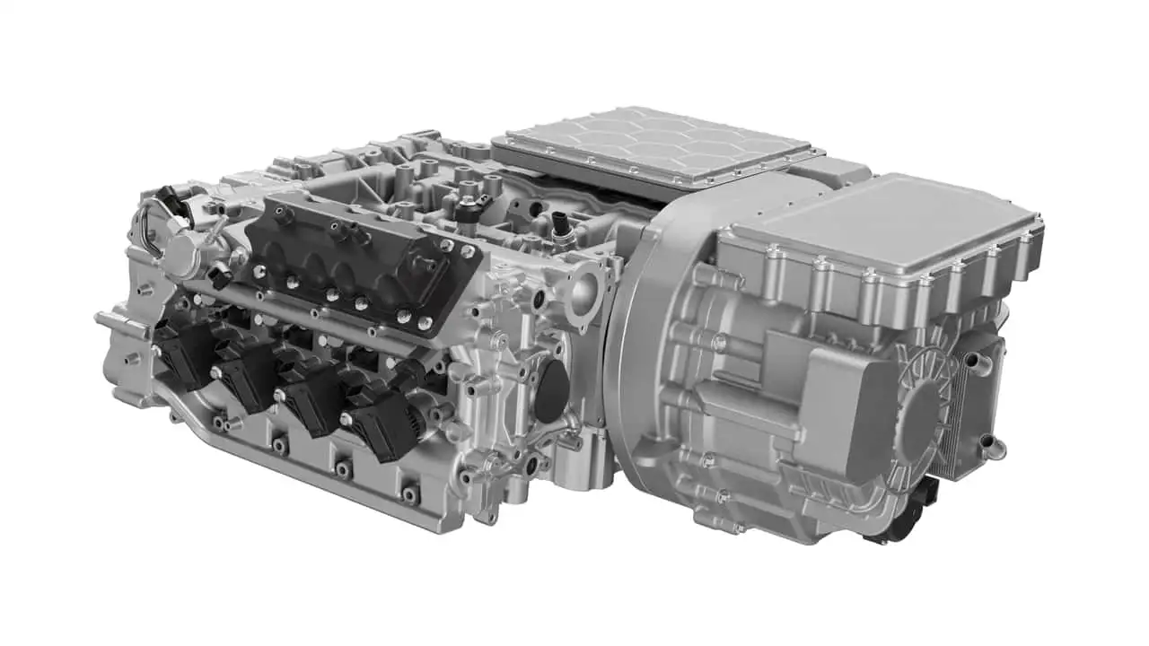 Horse hybrid engine.