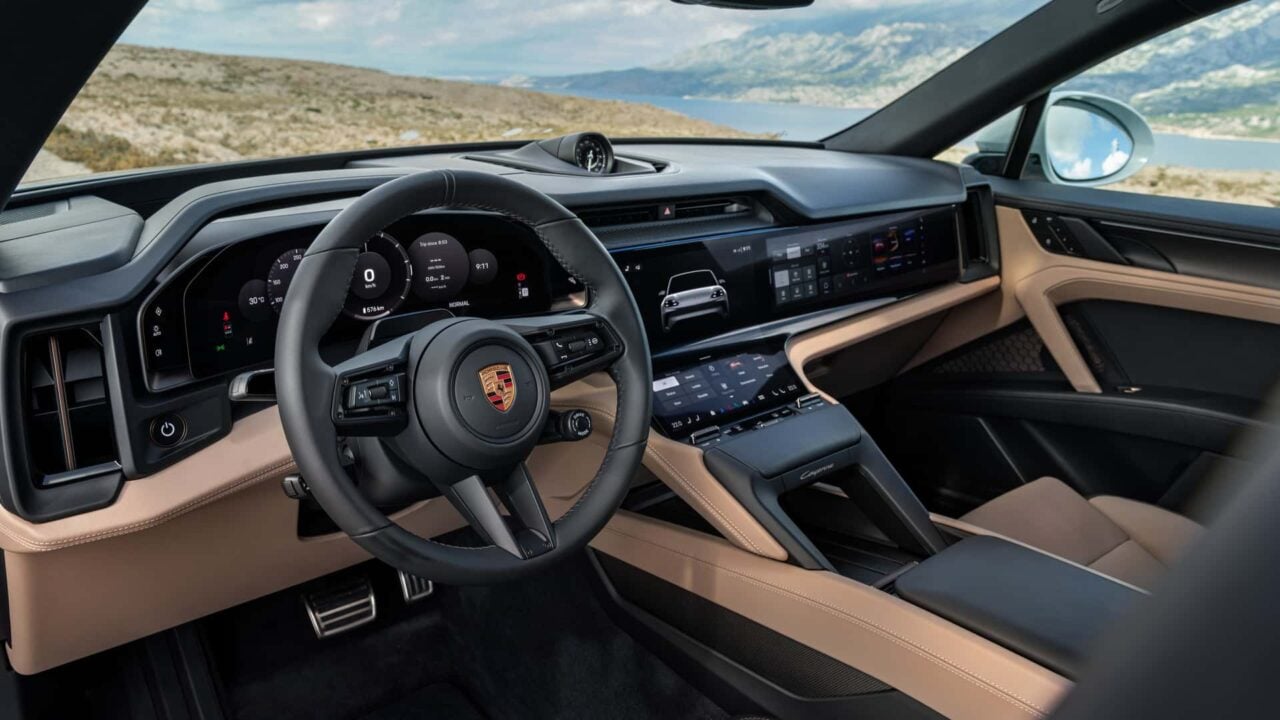 Porsche Cayenne Turbo Coupe Electric.