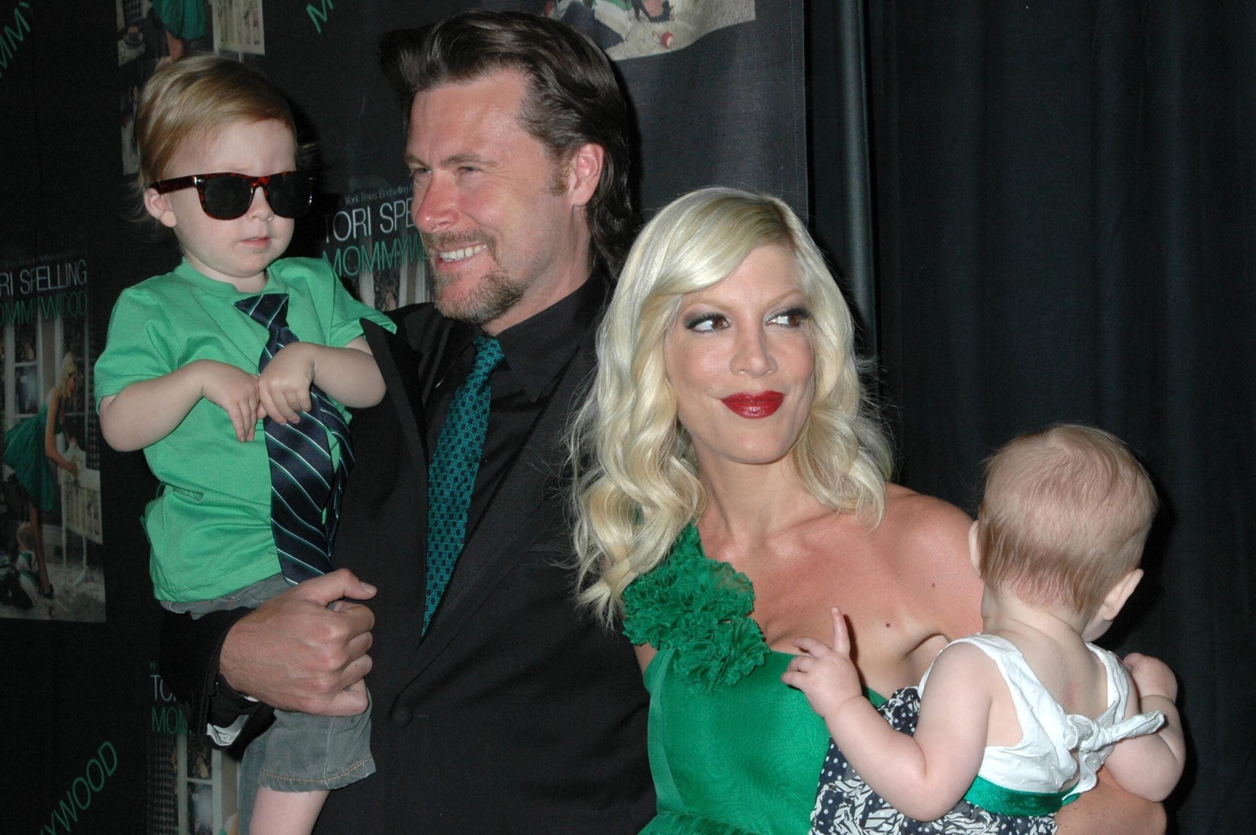 tori spelling and family