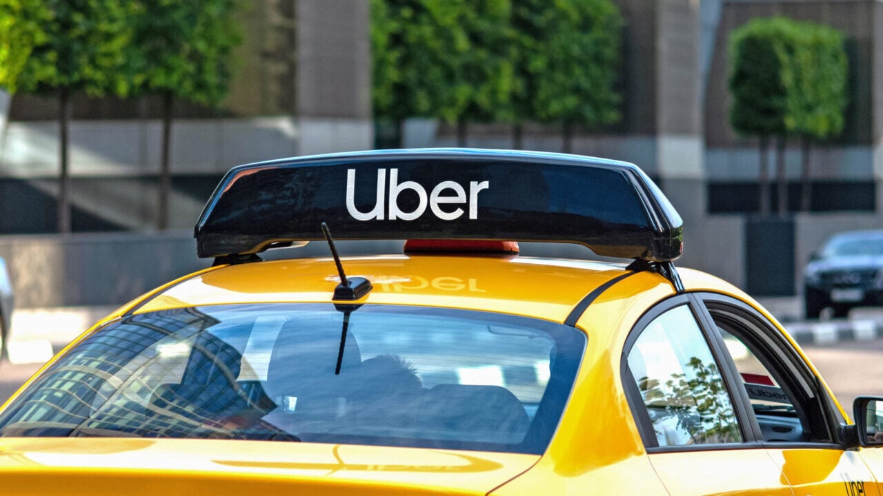 uber sign