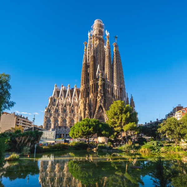 October 30, 2025: The Basilica i Temple Expiatori de la Sagrada Familia, aka Sagrada Familia, located in Barcelona, Catalonia, Spain. It isdesi gned by the the Catalan architect Antoni Gaudi.