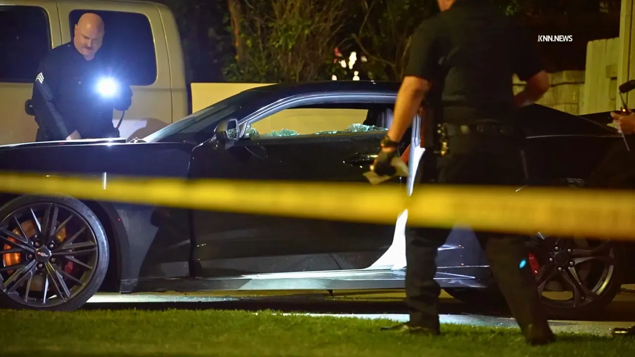 camaro theft ends in gun shots