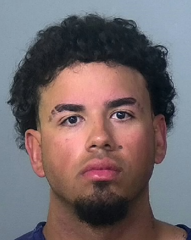 teen suspect hits truck and runs