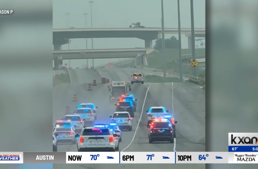 Garbage Truck Driver Leads Police on 30-Mile Interstate Chase Through Texas, Striking 6 Cars and Injuring 4
