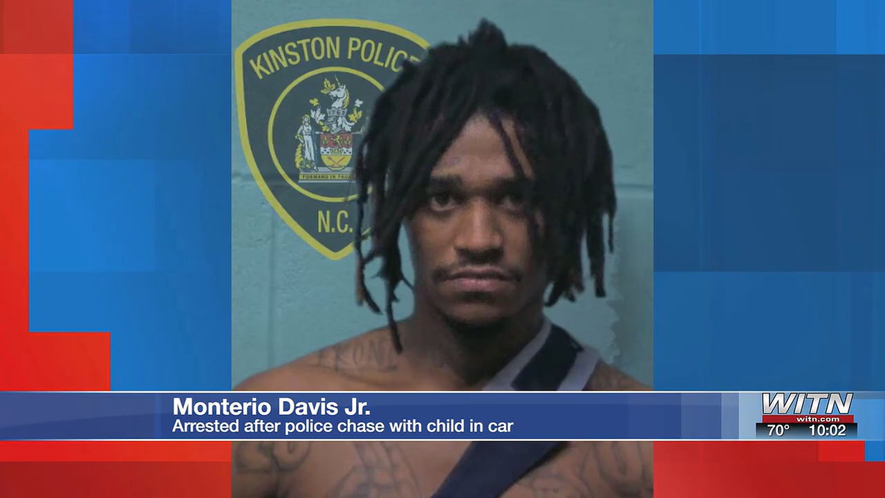 wanted man arrested with five year old in car