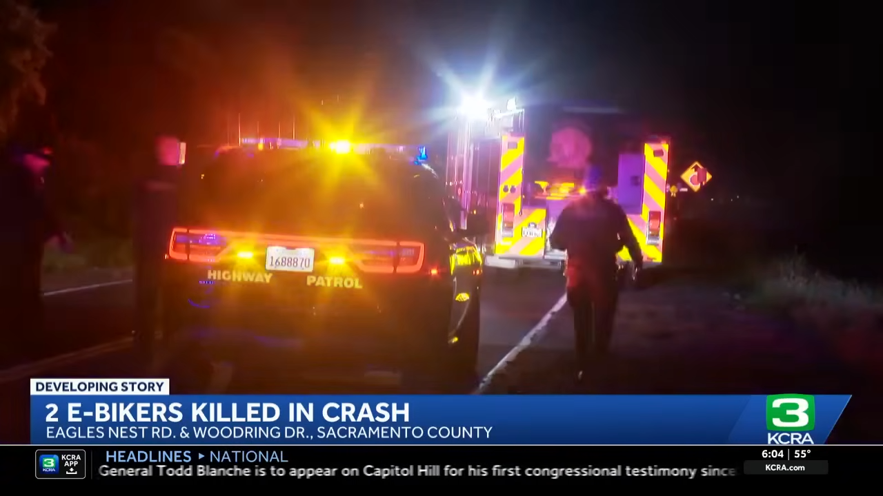 2 e-bike dead pickup truck DUI