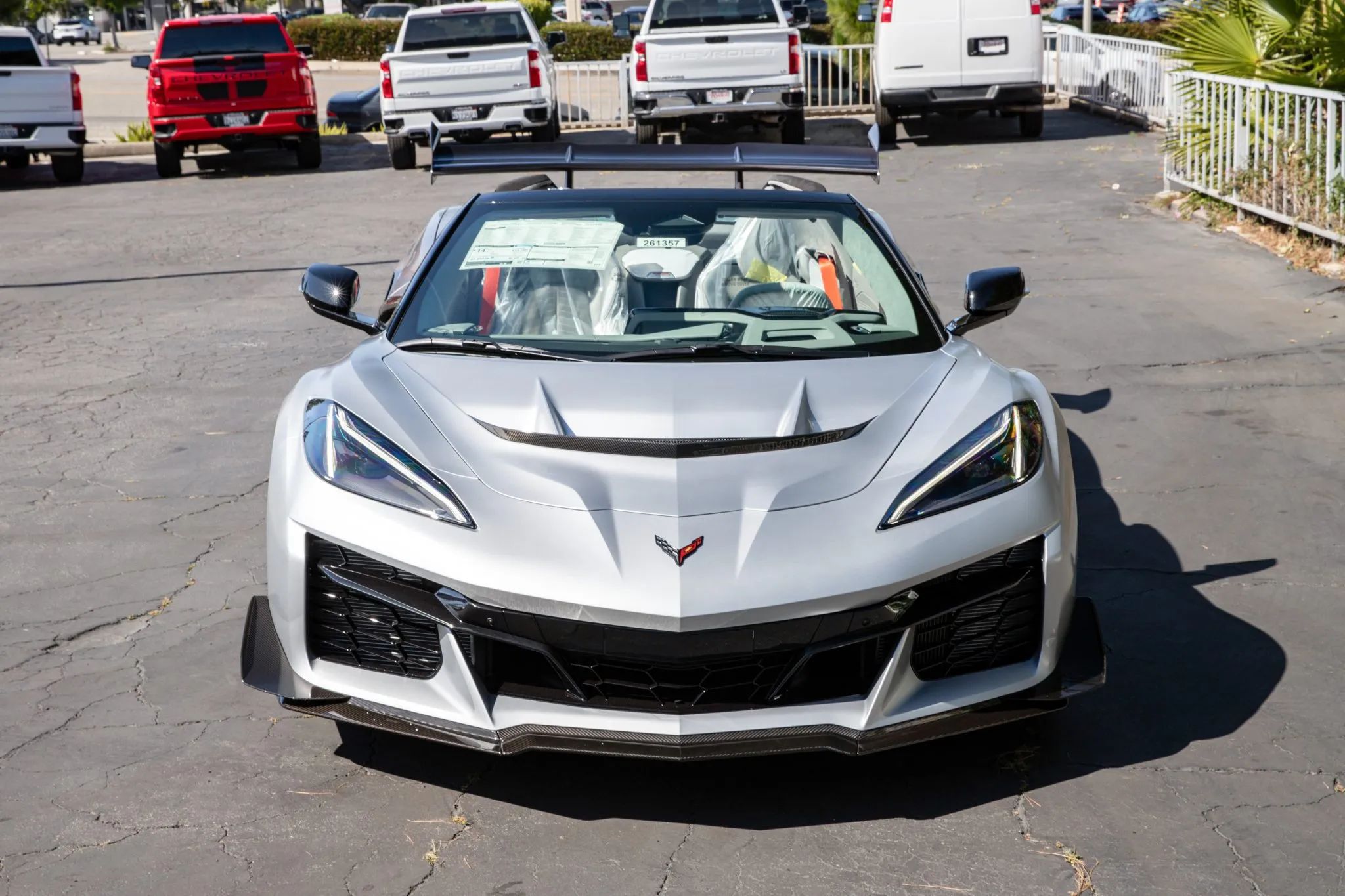 2026 chevrolet corvette ZR1X 3LZ front