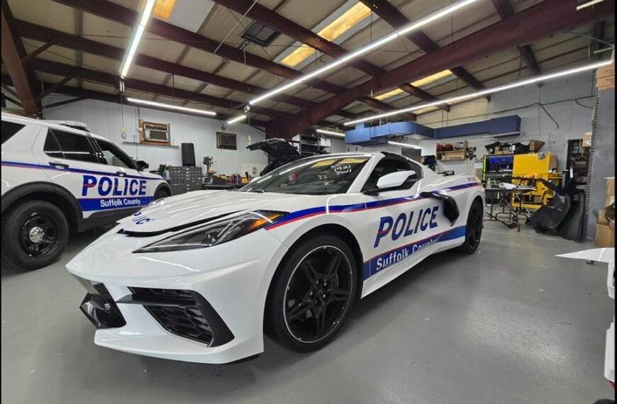 Suffolk County Police Seize a 3,000-Mile Corvette Stingray From a DWI Driver to Warn Others What They Risk Losing