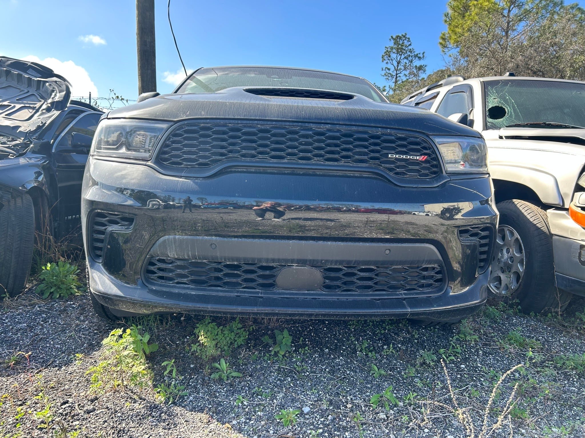 Photo of Lindsey Isaacs' Dodge Durango released by her attorney.
