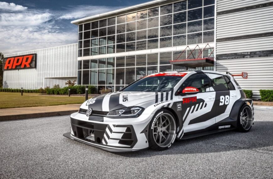 APR-tuned VW Golf.