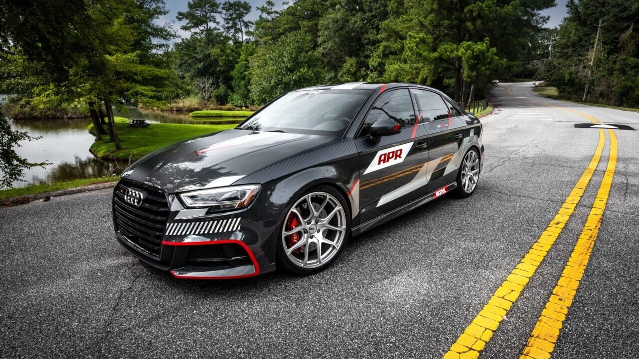 APR-tuned Audi