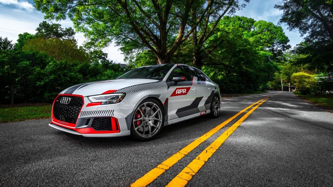 APR-tuned Audi