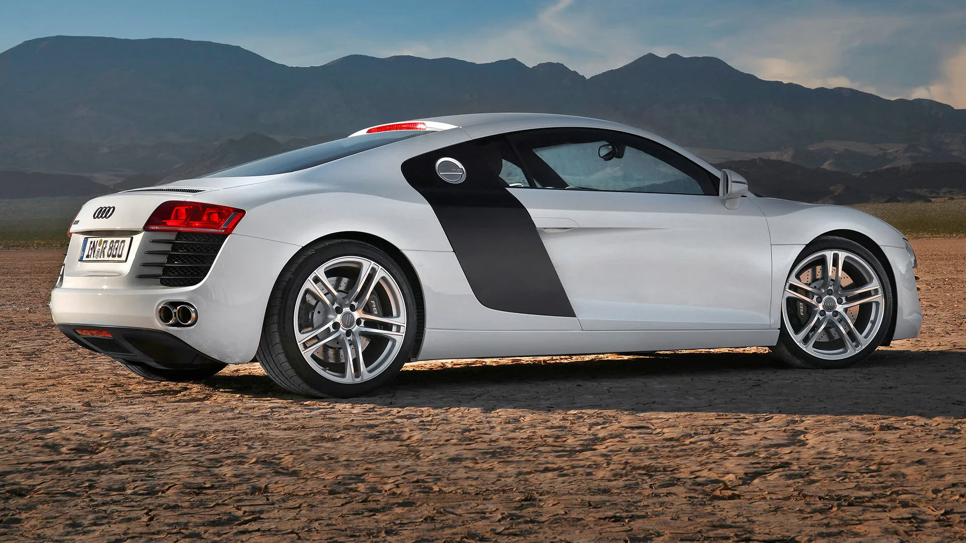 Audi R8 Rear View First Gen
