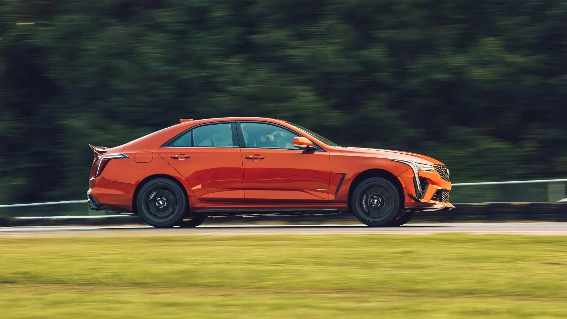 Cadillac CT4-V Blackwing Orange