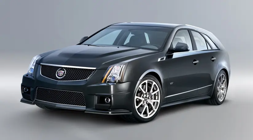 Cadillac CTS-V Wagon Front Quarter
