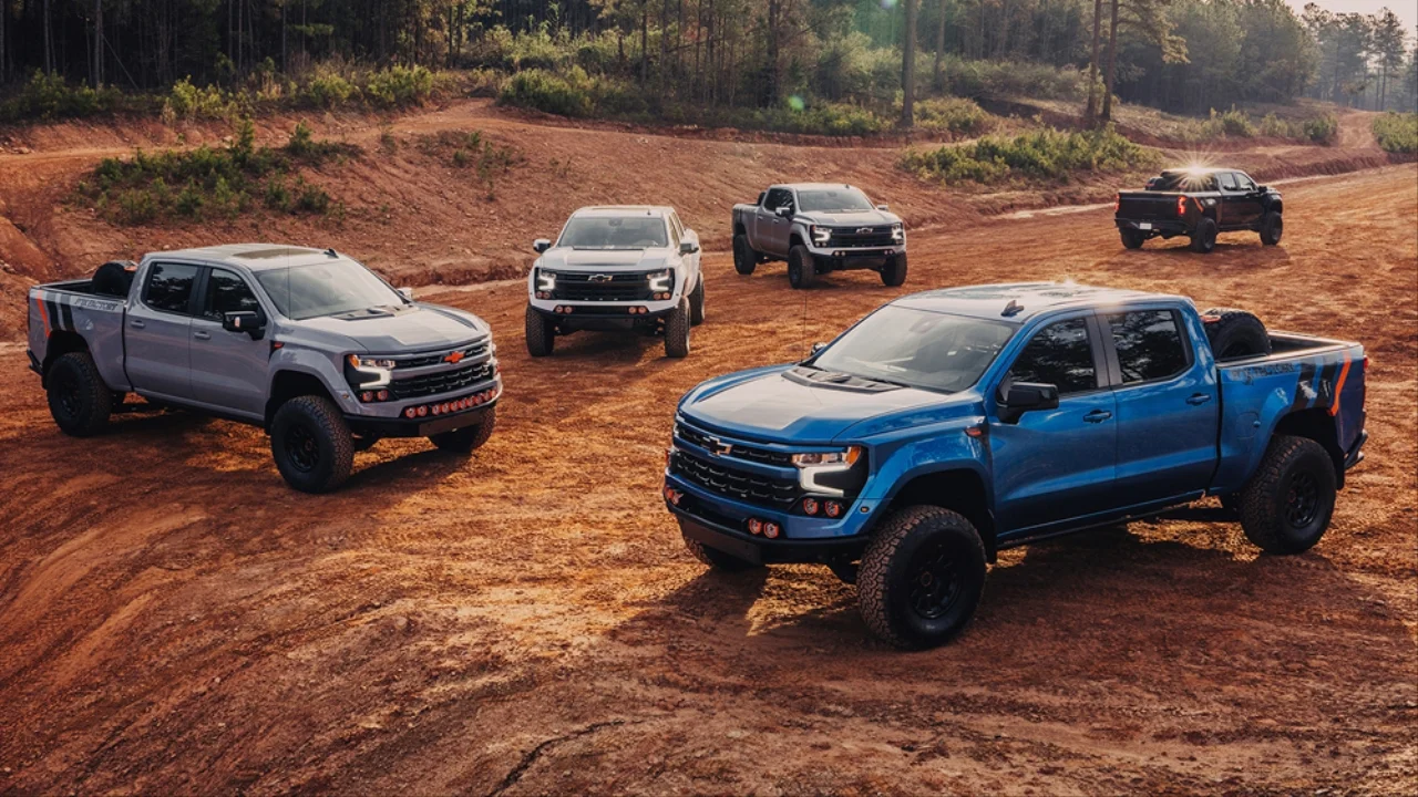 Chevrolet Silverado Lineup 2025