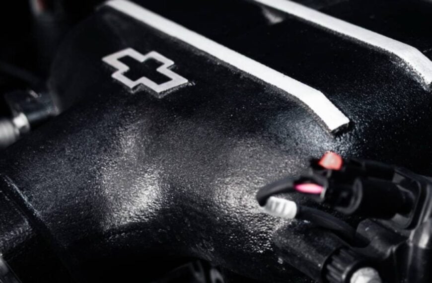 Chevrolet Performance V8 teaser.