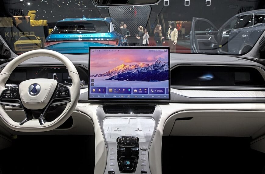 BYD Denza N7 EV at GIMS 2024.