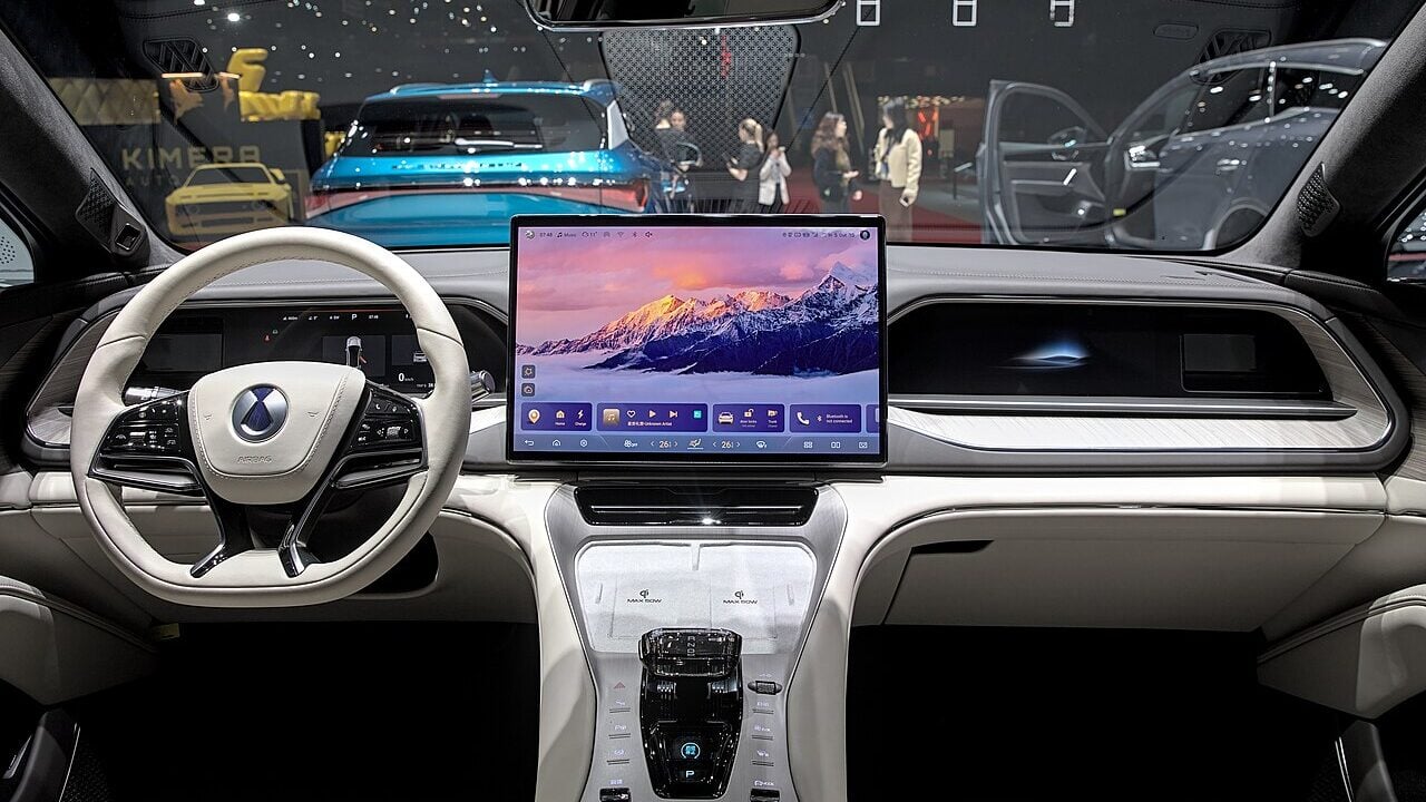BYD Denza N7 EV at GIMS 2024.