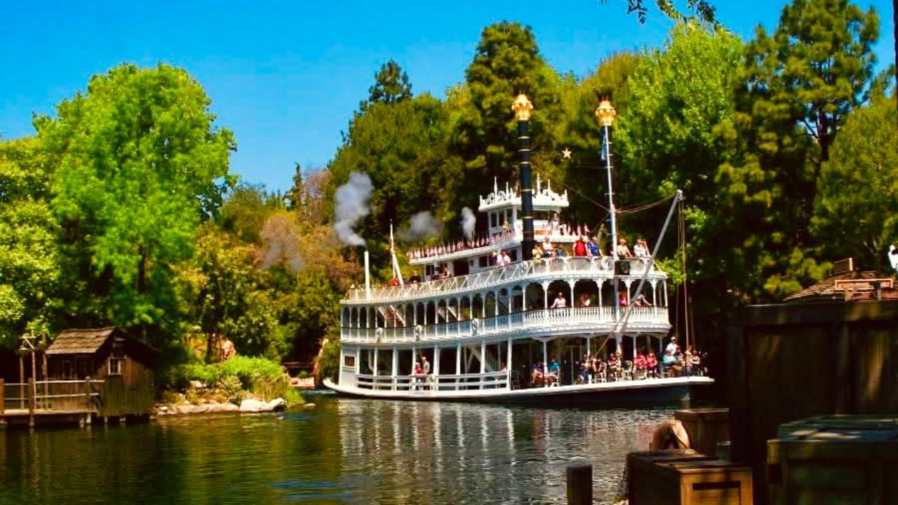 Disneyland Mark Twain Riverboat Summer