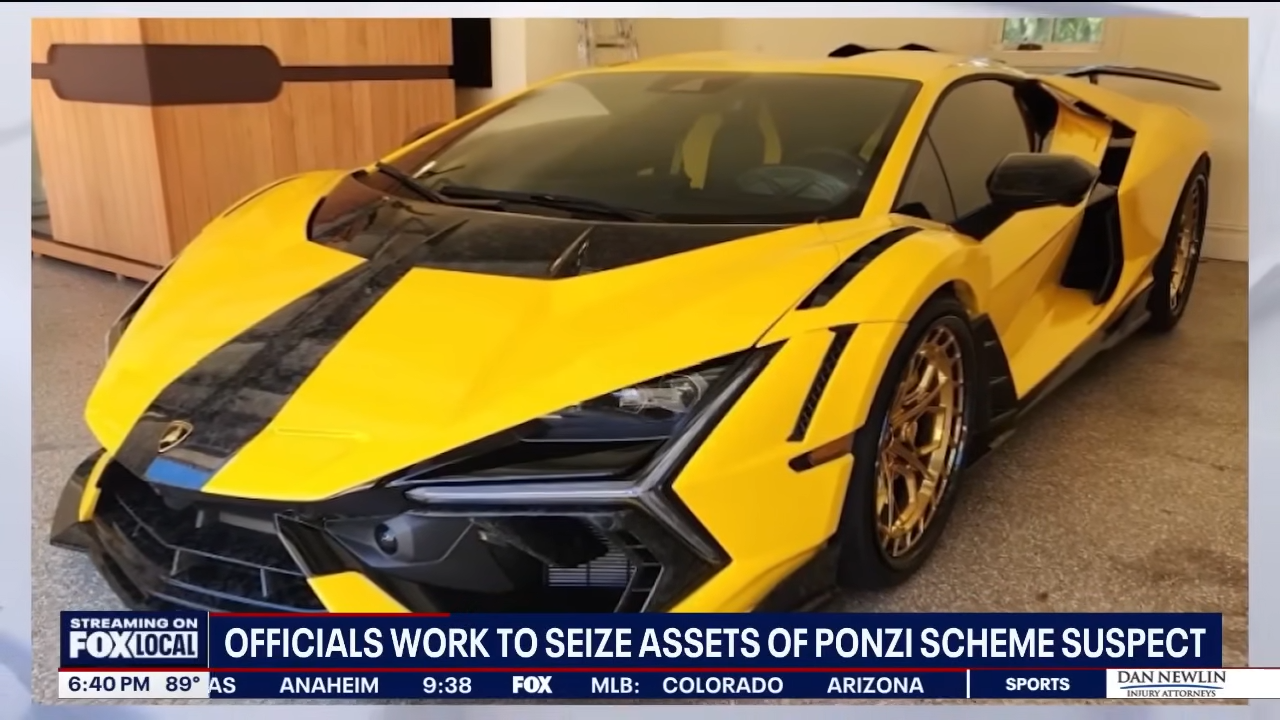 feds seek cars tied to crypto ponzi scheme