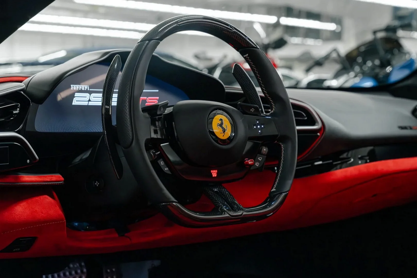 Ferrari 296 GTS Interior