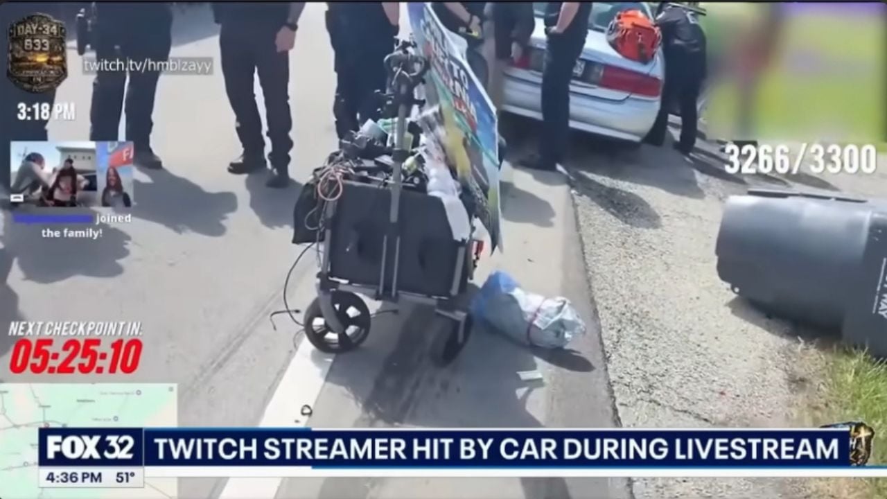 Cross-country walk for youth program derailed after shocking roadside crash.