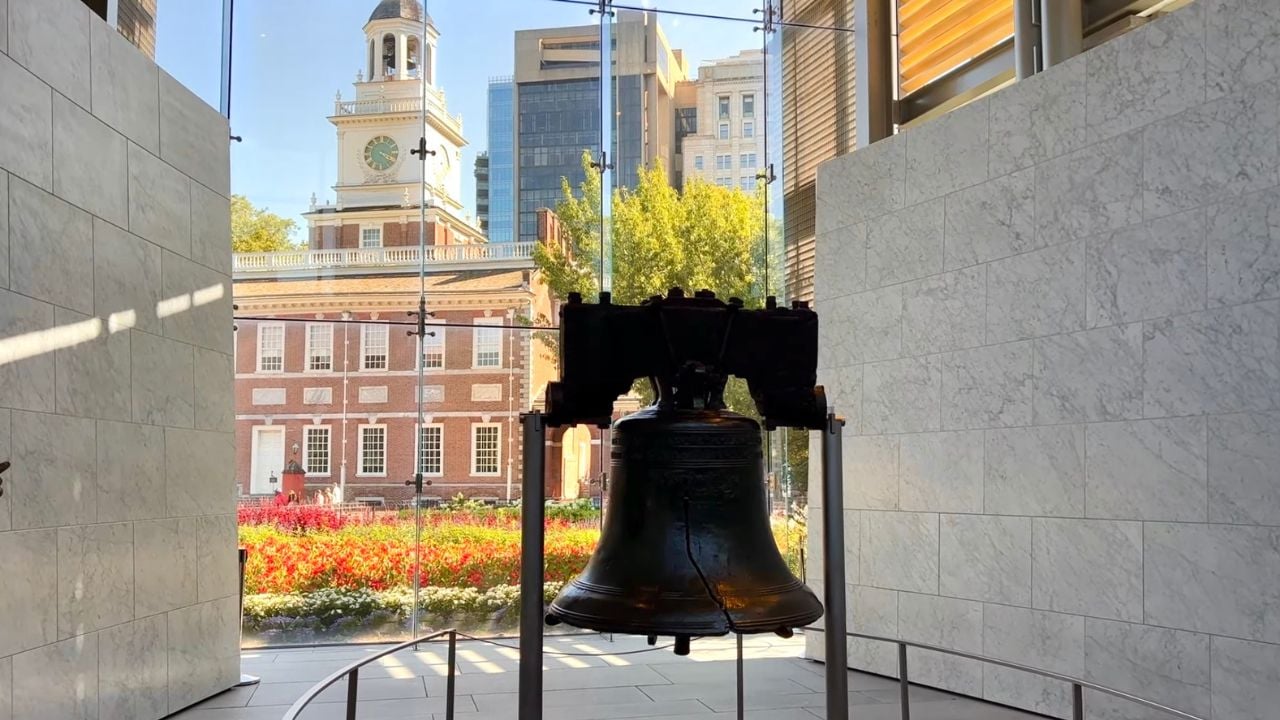 Independence Hall and Liberty Bell