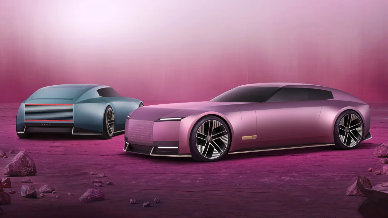 Jaguar 00 Concept Front and Rear View